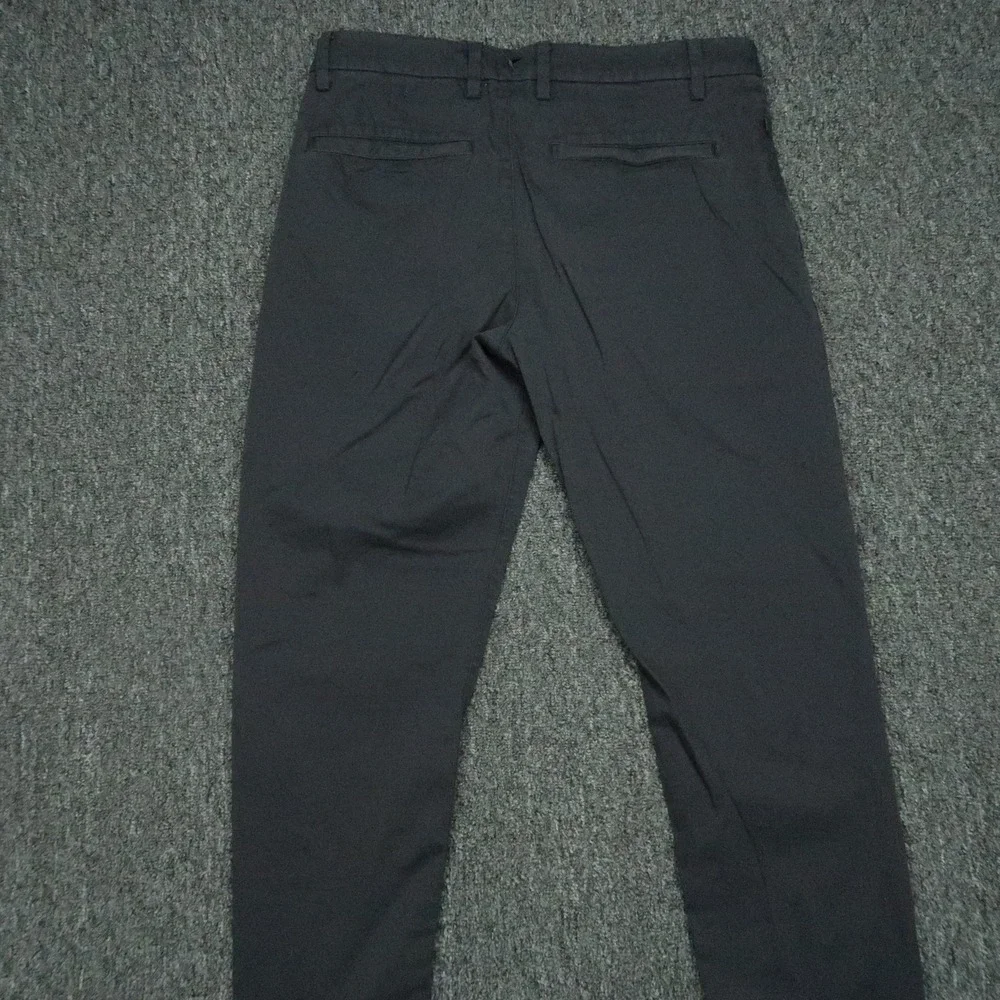 Birddogs Pants Mens‎ 32x30 Dark Gray Stretch Khakis Zip Pockets Trouser